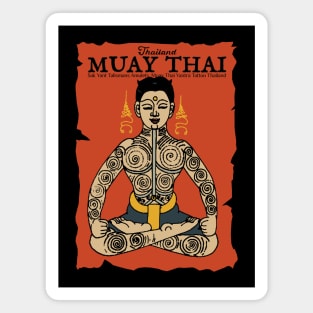 Muay Thai Sak Yant Muay Boran Magnet